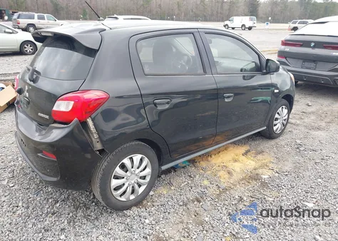 2018 Mitsubishi Mirage Es z USA, uszkodzony, nr VIN ML32A3HJ0JH003569